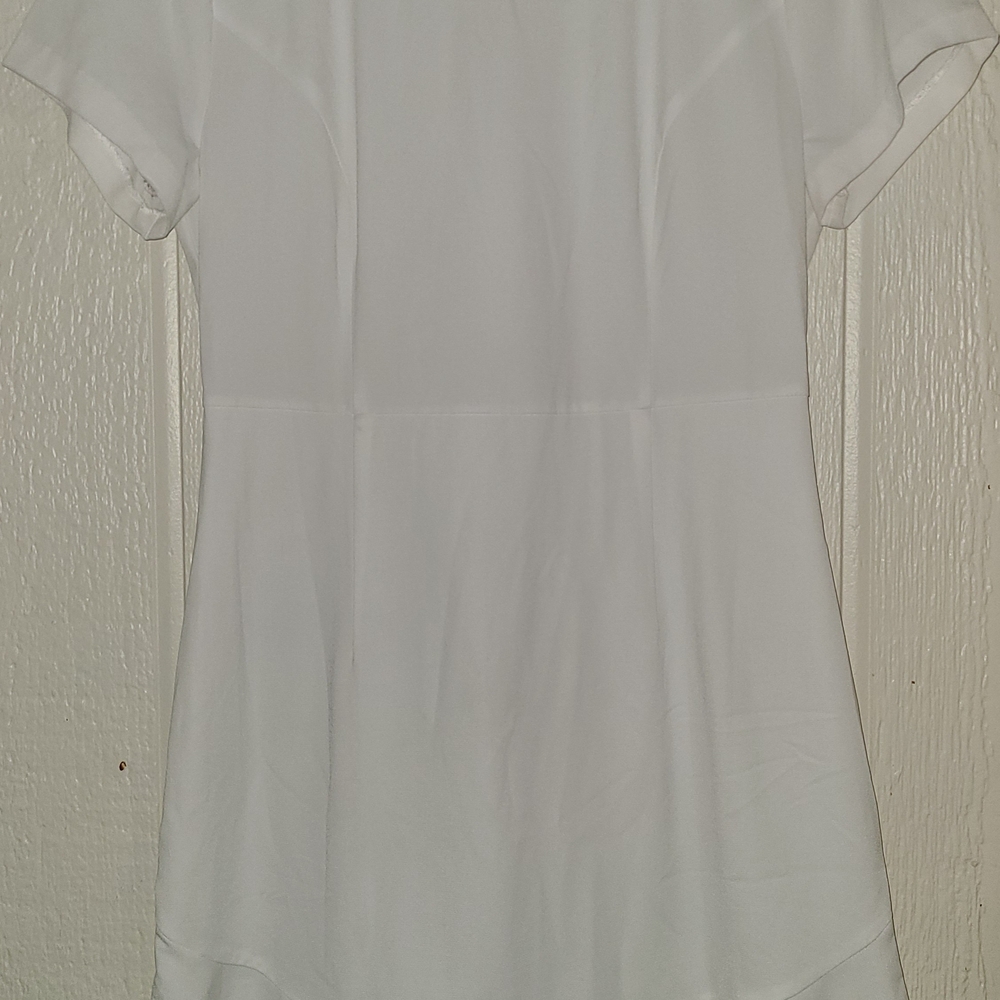 Entro Elegant White Women's Dress